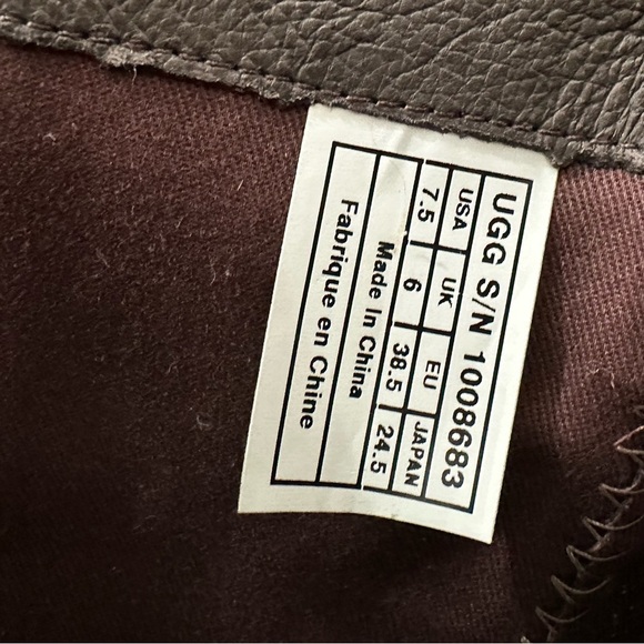 UGG Ladies DANAE women’s Leather Boots - Picture 9 of 11